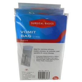 Surgical Basics Buy Surgical Basics Vomit Bag 5 Pack Online