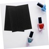 Healeved 16sheets French Tip Nail Stencil Stickers of Manicure Guides