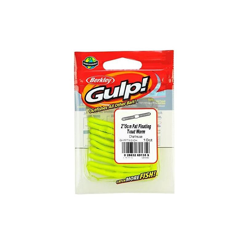 Gulp!® Fat Floating Trout Worm