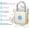Fingerprint Padlock, USB Charging, Biometric High Security Locker, Mini Padlock