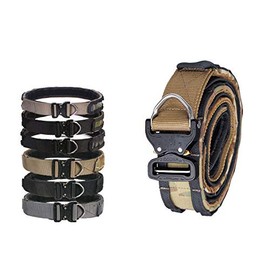 Elite Tribe Cobra Riggers Belt D-Ring Molle 1.75-2inch Combat Amy Hunting Belt (S, Multicam)