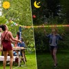 Rotatingpals 24 Pcs 16 ft Portable Badminton Volleyball Combo Set