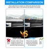 Autorder Dashboard Cover Mat for Rivian R1T 2022-2025 2026 Accessories