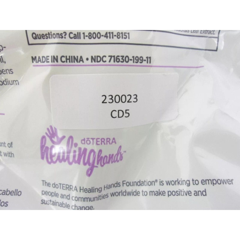 doTERRA 72 Hour Emergency Hygiene Kit, Shampoo Touthbrush Toothpaste ETC