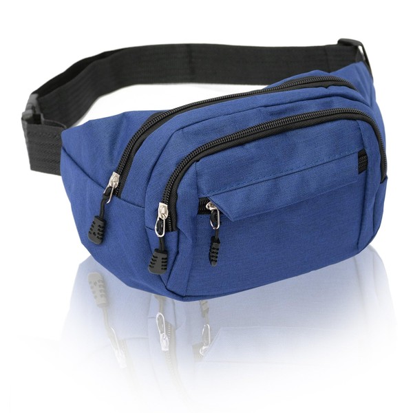 BEEL Men's Women's Waist Bag, Running Pouch, For Travel, Work,