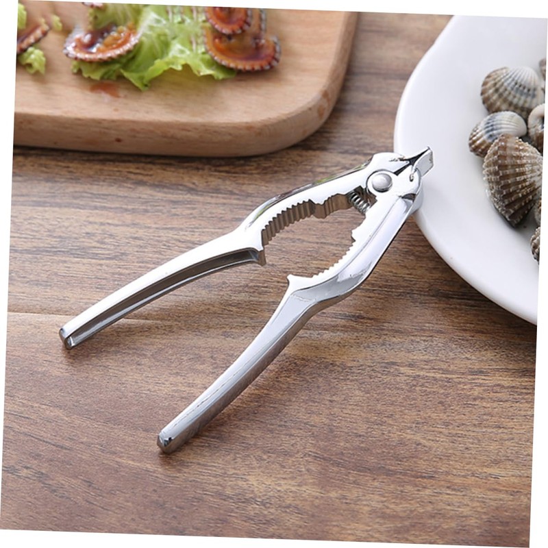 Alipis 3pcs Zinc Alloy Clam Opener Seafood Cracker Oyster Sucker