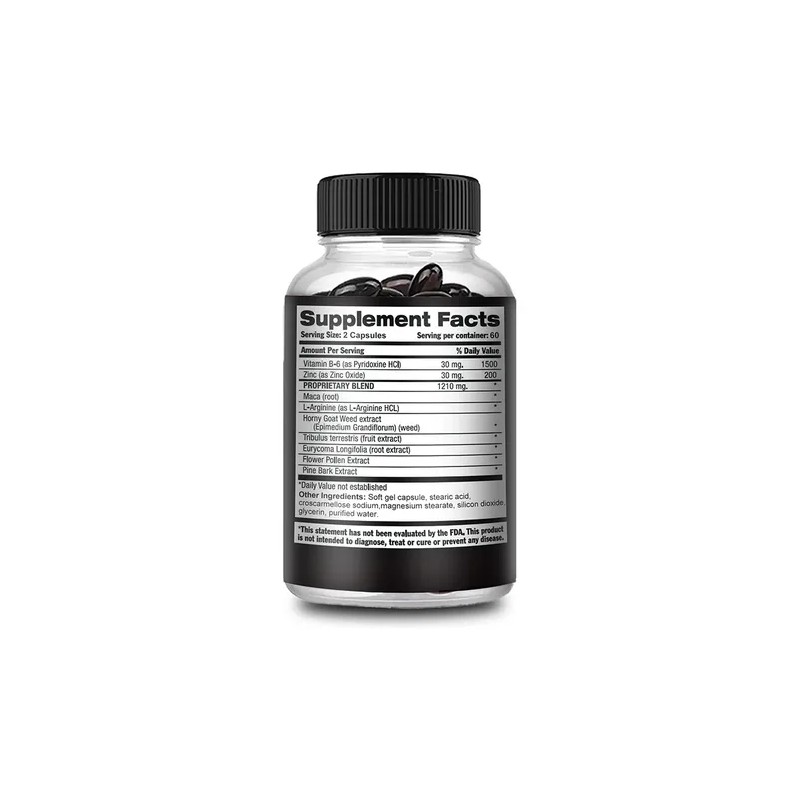 Cápsulas Blandas Bcuelov Max Load Para Hombres