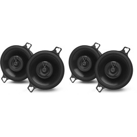 JBL 2-Pairs JBL CLUB-34F Club Series 3.5" Two-Way Car Audio Speakers, Pair No Grill