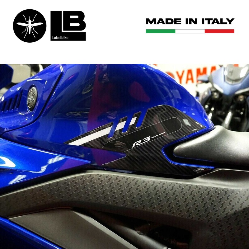 labelbike - 3D Resin Sticker Set for Motorcycle Tank Protector
