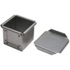 Asai Shoten Altite Bread Pan, Petite Cube 5, Silver