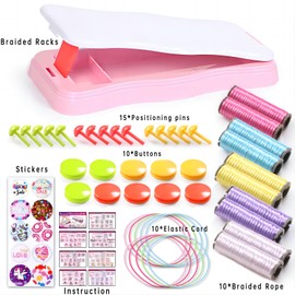 ChaneeHann Make Your Own Friendship Bracelet, DIY Jewellery Crafts for Girls Children for Girls Aged 8-12, Make Your Own Bracelets, Children's Craft Sets