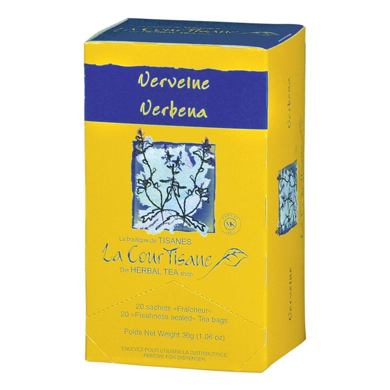 La Courtisane Herbal Tea Verbena, Kosher, Gluten-Free, 20 Count, 30g