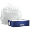 Plasticplace 32-33 Gallon Trash Bags │ 0.7 Mil │ White