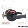 Oakmoore Commercial Door Handle - Vacant Occupied Bathroom Lock |