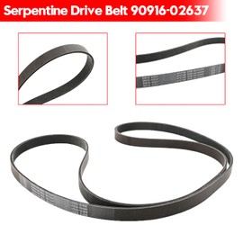 Mad Hornets Engine Serpentine V-Belt 90916-02637 For Le-xu-s LS460 4.6L V8 2007-2015