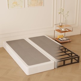 Split King Box Spring 3 Inch Low Profile Heavy Duty Metal Bed Base