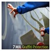 BDF AG7M Window Film Graffiti Protection 7 Mil Clear -