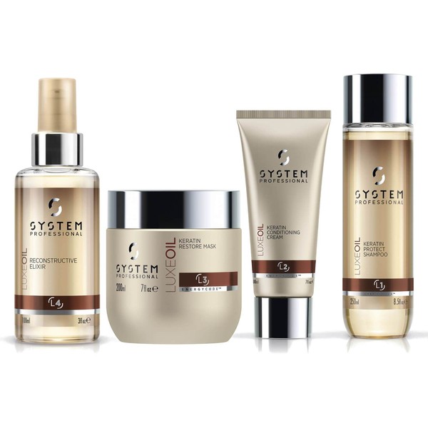 System Professional Luxe Oil Keratin Bundle