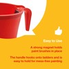 Amtech Plastic Paint Kettle with Magnet Brush Holder, Home DIY,