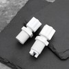 LT Easiyl 2pcs Chlorinator Check Valve Compression Nut Inlet Fitting