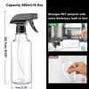 Hethyo Spray Bottles Plastic Spray Bottle for Hair Mist/Stream Heavy