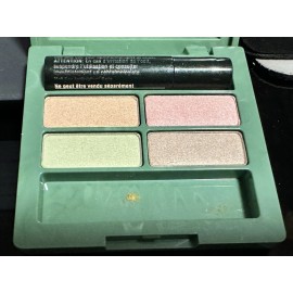 Clinique Eye Shadow Pastel Quad  Beige Apricot w Mini Mascara