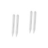 IWOWHERO 4pcs Stainless Steel Bead Scoop Jewelry Making Tool for