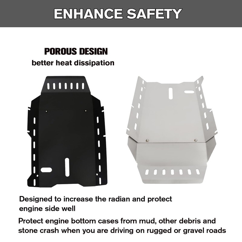CHIFUN Skid Plate Compatible with Honda Goldwing 1800 GL1800 2001-2017,