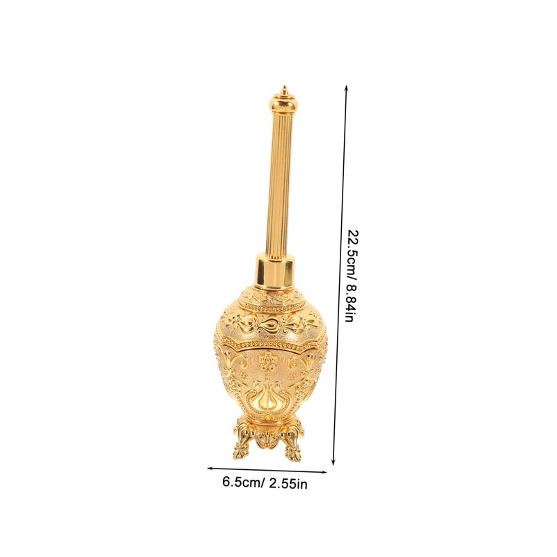 FUNOMOCYA Elegant Holy Water Bottle Exquisite Prayer Container for Baptism