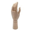 Paintersisters Link hand, 30 cm left, movable model hand, wooden
