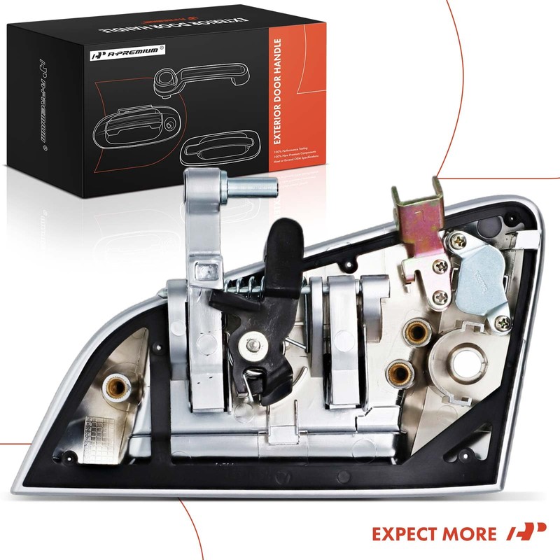 A-Premium Front Left Driver Side Exterior Door Handle with Keyhole