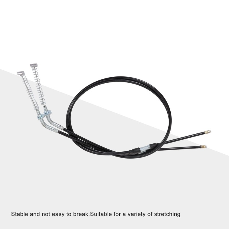 GOOFIT 50.6 Inch Front Drum Brake Cable Set Replacement for