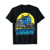 Keep on Truckin' Truck Driver Retro Trucking Vintage Trucker T-Shirt