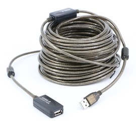 PASOW USB 2.0 A Male to A Female Extension Cable High Speed 480 Mbps (60 Feet)