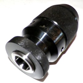 Z Live Center 3/16" to 3/4" JT3 Taper Mount Keyless Self Tighten Drill Chuck