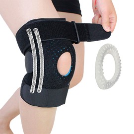 Breathable Knee Brace with Gel Cushion and Side Splints for Better Stabilisation of the Knee Joint "Links"