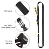 Ayaport Utility Straps with Buckle Quick-Release Adjustable Nylon Straps Black