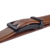 Weifert Men's Dress Belt Black Leather Belts for Jeans (Tan,