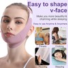 VOSHOME 3 PCS Faja Papada, Lifting de Cara Correa, Correa