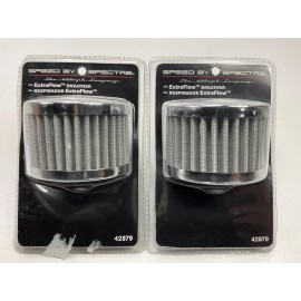 SPECTRE (2) Spectre 42879 Valve Cover Breather Vent Filters - Push In 1-1/4" Hole