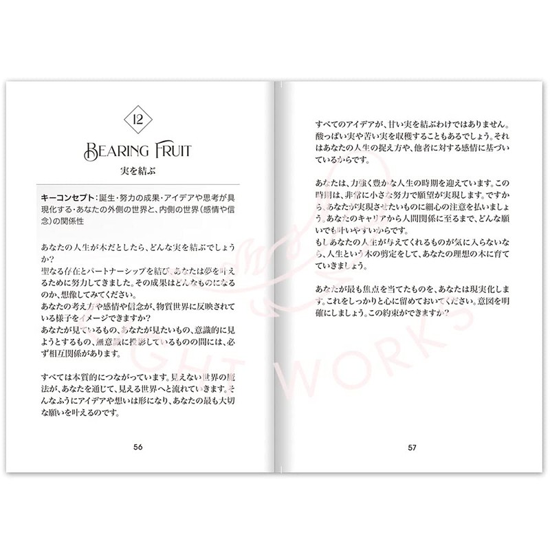 Oracle Card, Japanese Version, Divination Telling, Oracle of the Seven