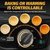 FineMade Non Stick Pancakes Maker Machine, Electric Poffertjes Pan with