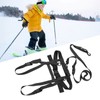 Kids Ski Safety Strap Nylon Plastic Adjustable Ski Training Belt