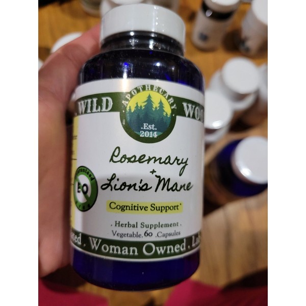 APOTHECARY WILD WOOD ROSEMARY + LION'S MANE MUSHROOM COGNITIVE SUPPORT