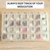 RINCS Essentials Pill Box – Weekly Tablet Organizer 7 Day