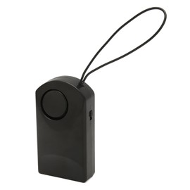 Wireless Door Alarm, 120dB Lightweight Prevent Theft ABS Door Alarm Sensor Easy Installation Sturdy for Home