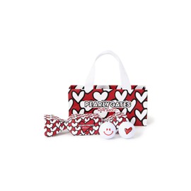 Parly Gates Golf Balls (With Love, Set of 2) / Golf Heart / 053-5184211 030_White FR, 030_white