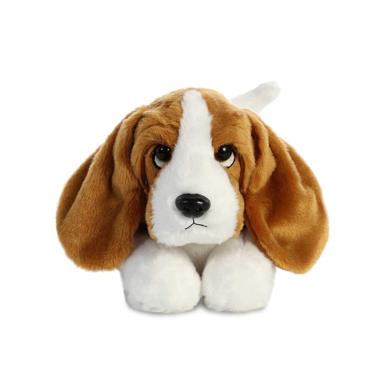 Aurora, 31567, Flopsies Basset Hound, 12In, Soft Toy, Multi-Coloured