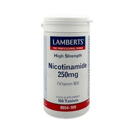 Lamberts Nicotinamide (Vitamin B3) 250mg - 100 tablets
