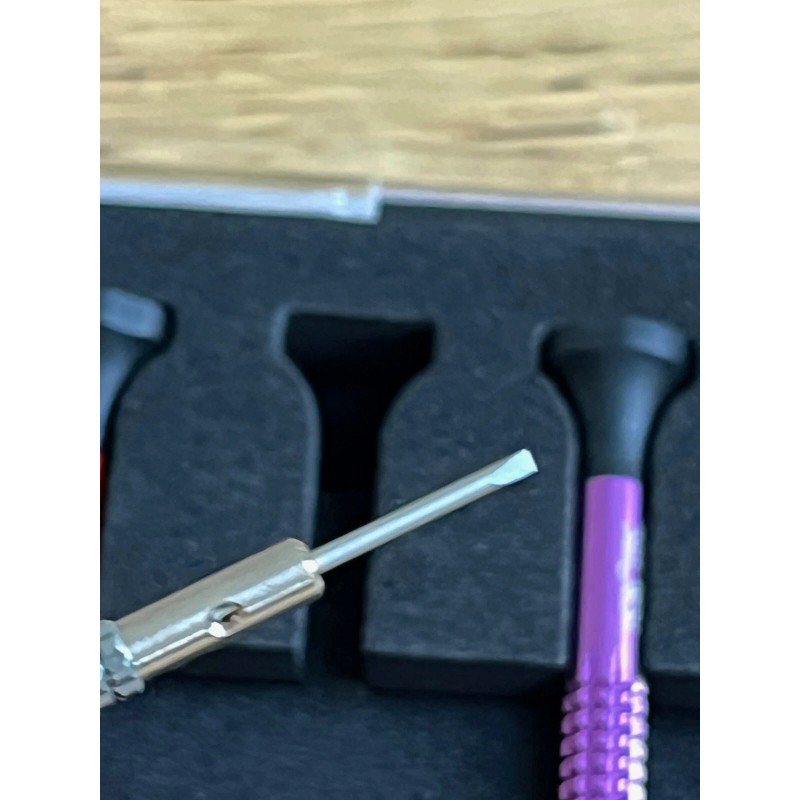 Horotec MSA 01.020-B Set of 5 Screwdrivers with Ball Bearings,